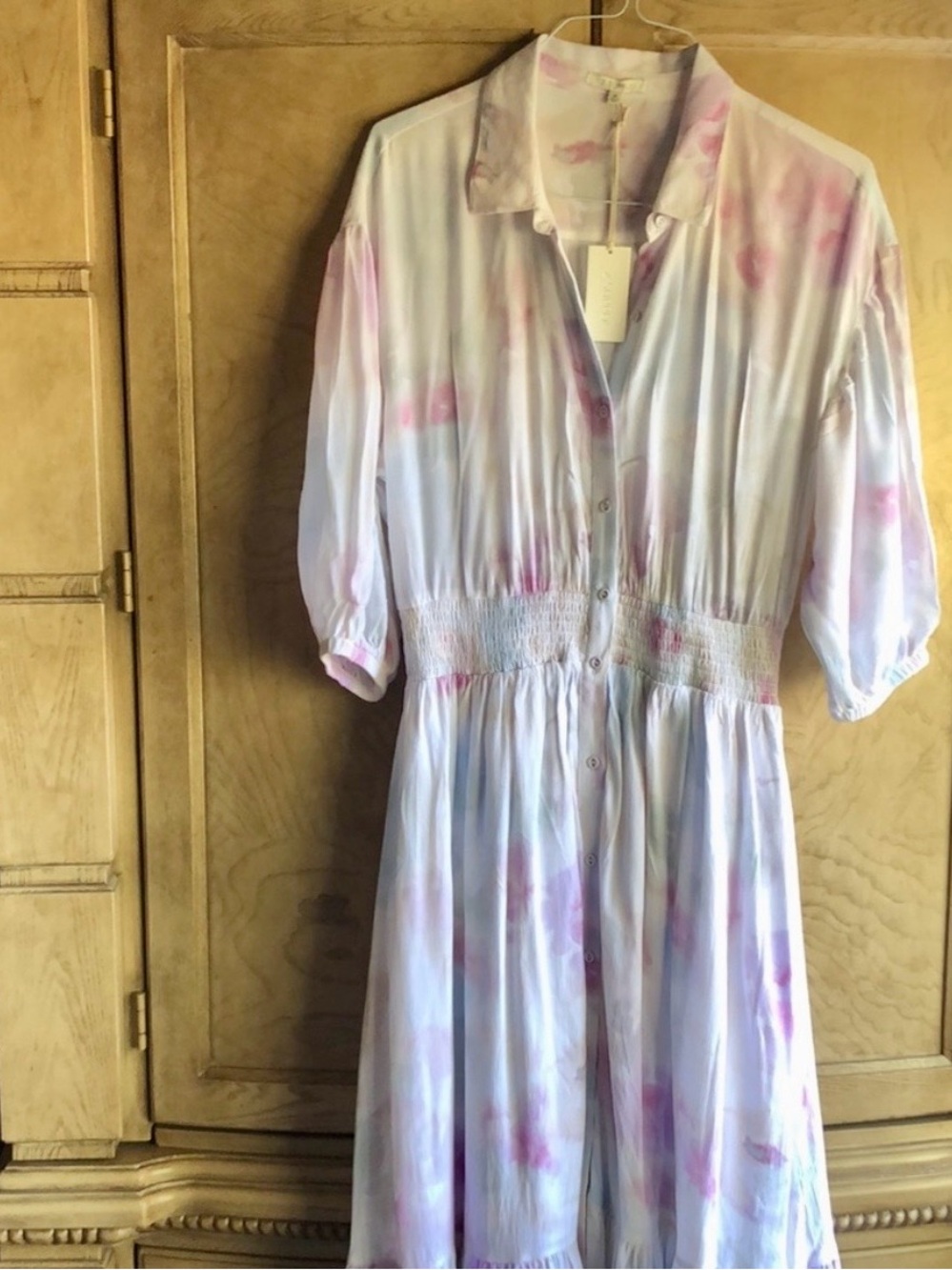 Z Supply Watercolor Floral Maxi Dress - Size Medium - Picture 10 of 11
